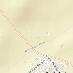 Peraleda de San Román Street Map