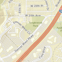 14110-14142 Denver West Parkway, Lakewood, CO Street Map