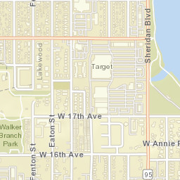 2206-2230 Sheridan Boulevard, Edgewater Street Map