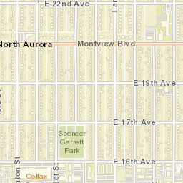 1760-1768 Joliet St Aurora CO Street Map