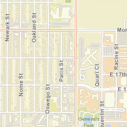 11601-11699 East Montview Boulevard Street Map