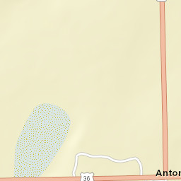 Anton Colorado Street Map