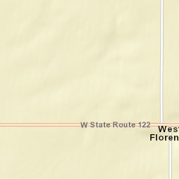 West Florence Ohio Street Map