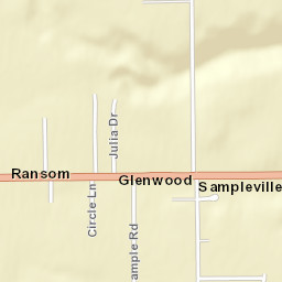 Sampleville Ohio Street Map