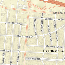 Hearthstone Ohio Street Map