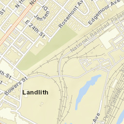 Landlith Delaware Street Map