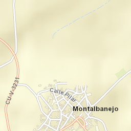 Montalbanejo Street Map