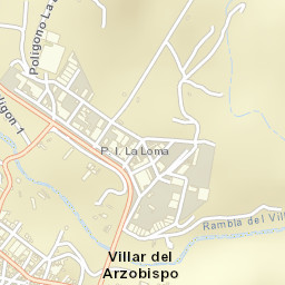 Villar del Arzobispo Street Map
