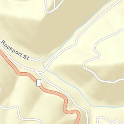 Rockport California Street Map