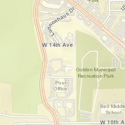 1201-1205 Johnson Road, Golden, CO Street Map