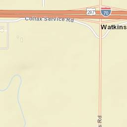 975 North Watkins Road, Watkins, CO Street Map