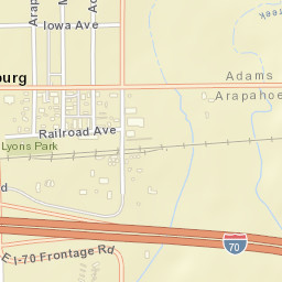 Strasburg Street Map