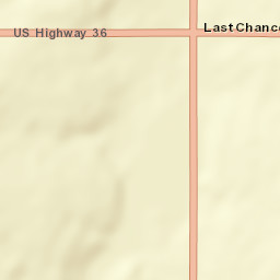 Last Chance Colorado Street Map