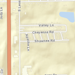 3482-3690 South Leonard Road, St. Joseph Street Map