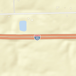 Interstate 72, Jacksonville, IL 62650, USA Street Map