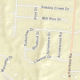 Knollwood Ohio Street Map