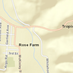 Tropic Ohio Street Map