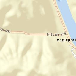 Eagleport Ohio Street Map