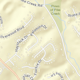 Pepper Ridge Delaware Street Map