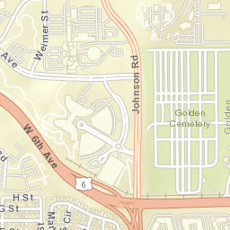 100 Jefferson County Parkway, Golden, CO Street Map