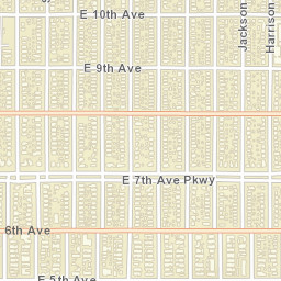 861-899 St Paul St, Denver, CO 80206, USA Street Map