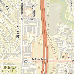Aurora, Colorado Street Map