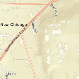 New Chicago Ohio Street Map