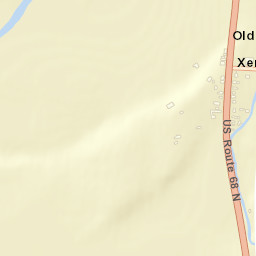 Oldtown Ohio Street Map