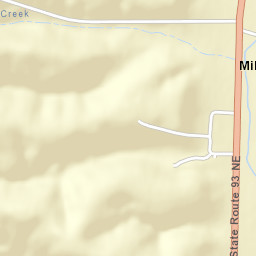 Milligan Ohio Street Map