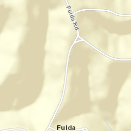 Fulda Ohio Street Map