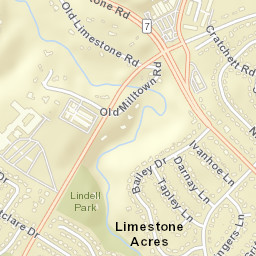 Milltown Delaware Street Map