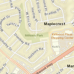 Sheridan Square Delaware Street Map