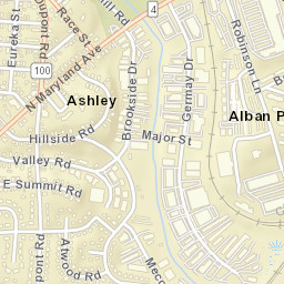 Latimer Estates Delaware Street Map