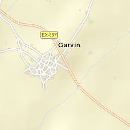 Garvín Street Map