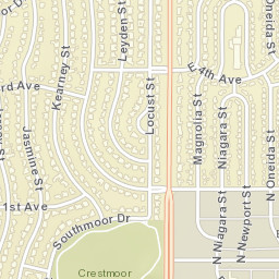 355 Jasmine Street, Denver, CO 80220, USA Street Map