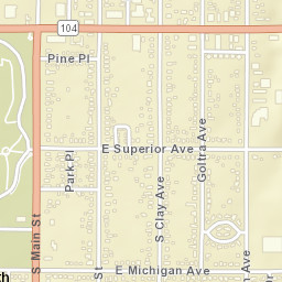 1014 South Main Street Jacksonville IL Street Map