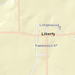 Liberty Ohio Street Map