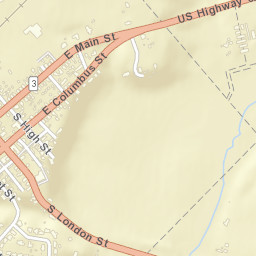 Mount Sterling Ohio Street Map