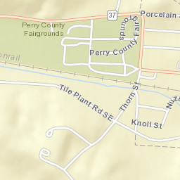 140-142 Thorn Street, New Lexington, OH Street Map