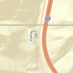Jennings Randolph Highway, Morgantown Street Map