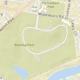 Middleboro Crest Delaware Street Map