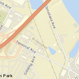 Middleboro East Delaware Street Map