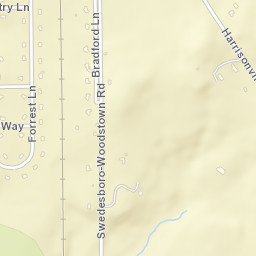 190 Harrisonville Road, Woolwich TWP, NJ Street Map