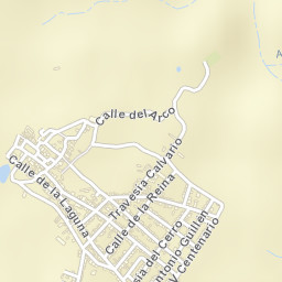 Hinojal Street Map