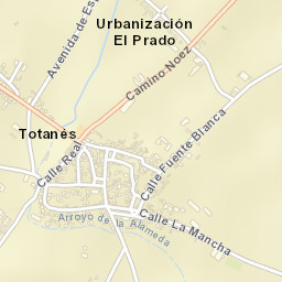 Totanés Street Map