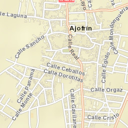 Ajofrín Street Map