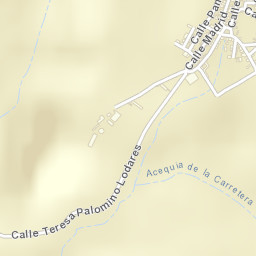 Hontanaya Street Map