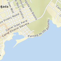 Cala Rajada Street Map