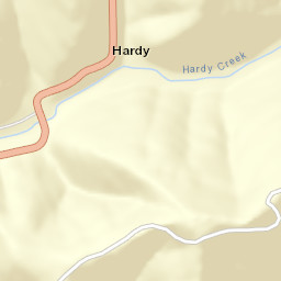 Hardy California Street Map