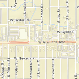 400-424 South Harlan Street Lakewood CO Street Map